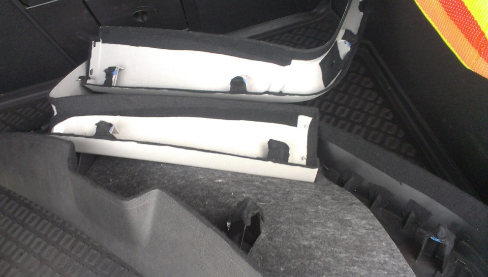 Доработка крышки багажника — Opel Astra J GTC, 1,4 л., 2013 года ...