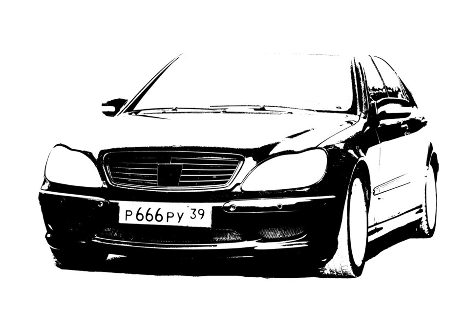 Неожиданный подарок)) — Mercedes-Benz S 55 AMG (W220), 5,5 л, 2000 года ...
