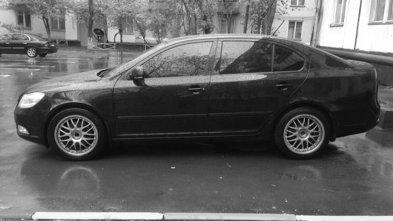 Тонировка 2013 — Skoda Octavia A5 Mk2, 1,8 л, 2012 года | нарушение ПДД ...