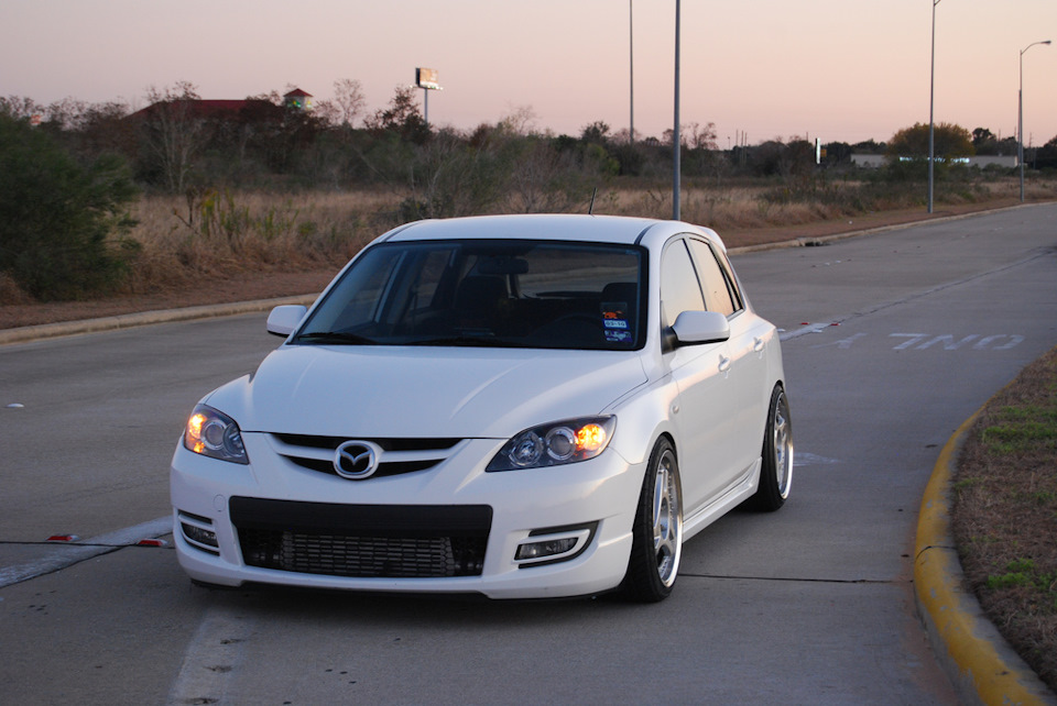 American style & пришла зима — Mazda 3 MPS (1G), 2,3 л, 2007 года ...