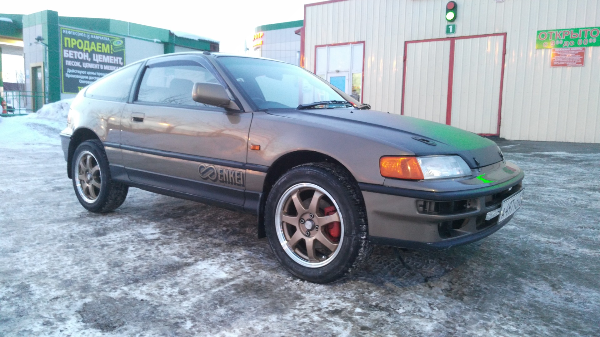 Honda CR-X (2G) 2.0 бензиновый 1992 | Шоколадное Молоко на DRIVE2