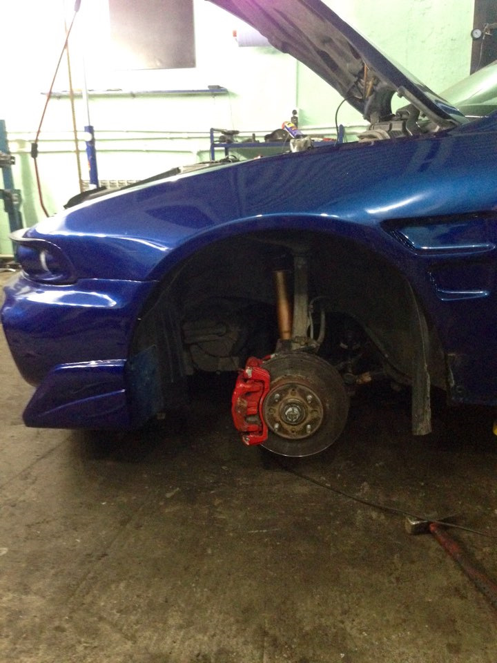 Ребрейдинг подвески + ТО — Mitsubishi Galant (8G), 2,5 л, 1998 года ...