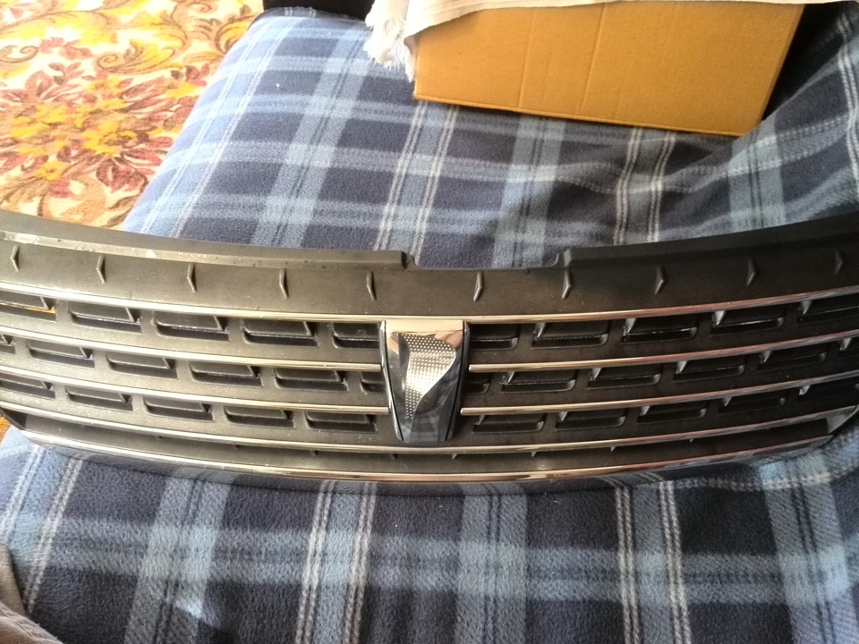 Покраска радиаторной решетки — Toyota Premio (T240), 1,8 л, 2003 года ...