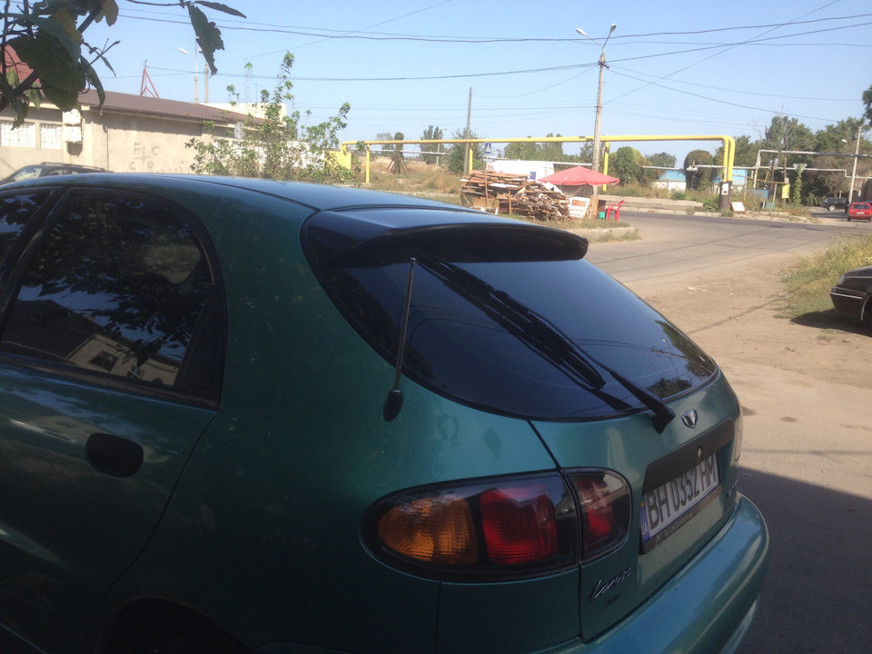 Спойлер ланос спорт — Daewoo Lanos, 1,5 л, 1998 года | аксессуары | DRIVE2