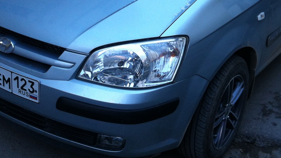 Подскажите номерок родных дворников — Hyundai Getz, 1,3 л, 2003 года ...