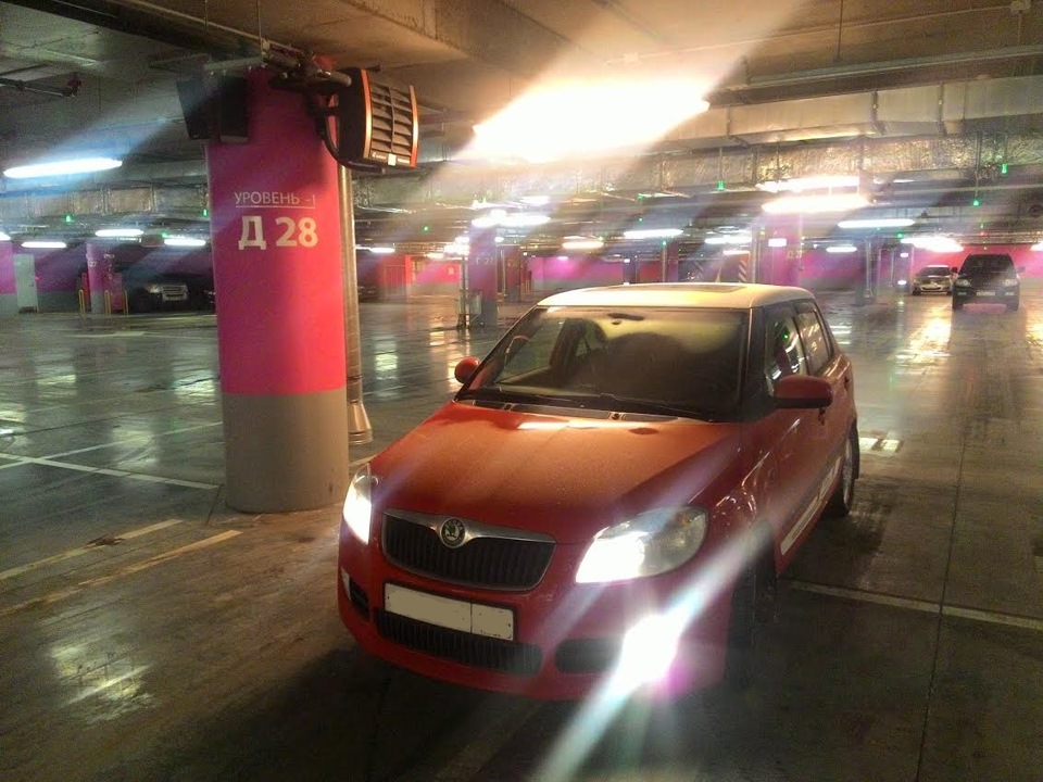 Автобаня или как отогреть машину (звенящие бубенцы) — Skoda Fabia Mk2 ...