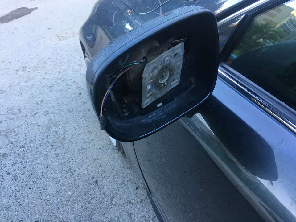 Как снять зеркальный элемент с Lexus is250 в отсутствие владельца ...