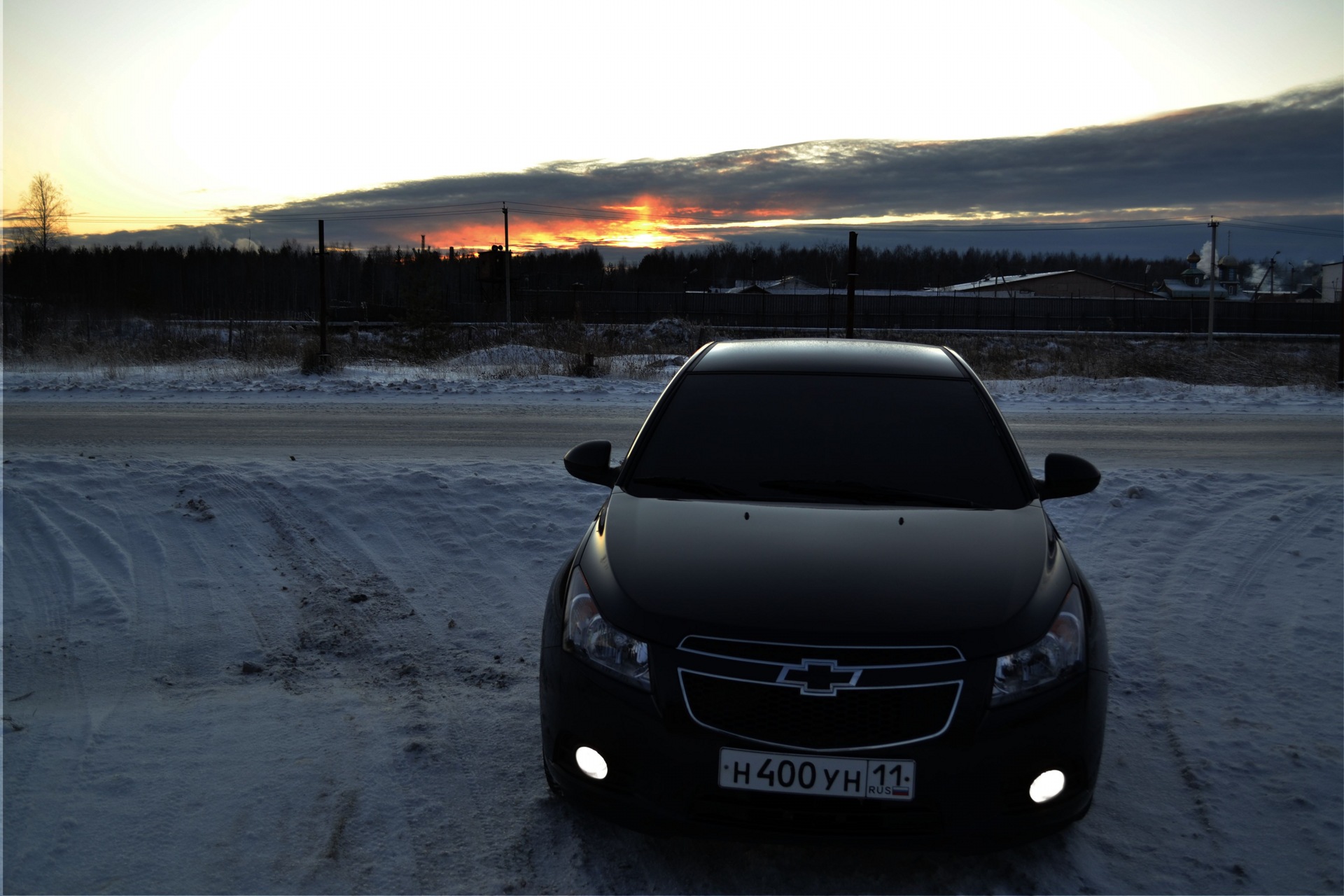 Зима пришла… Новые Фото в зиме — Chevrolet Cruze (1G), 1,8 л, 2010 года |  фотография | DRIVE2