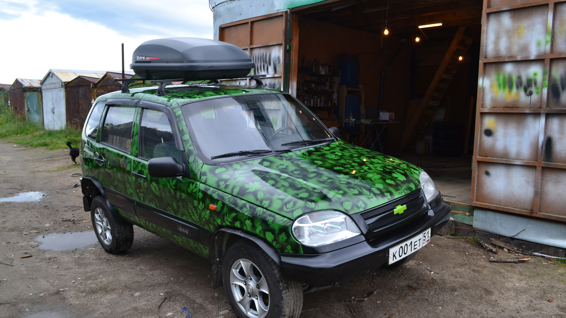 Chevrolet Niva Lem Camouflage