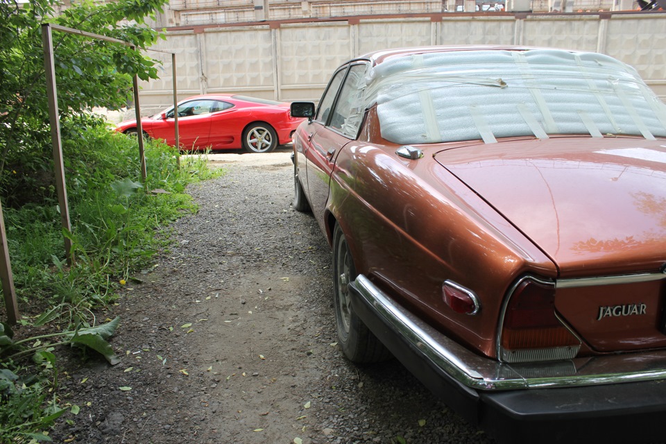 Проварили и покрасили кузов — Jaguar XJ6 S3, 4,2 л, 1987 года ...