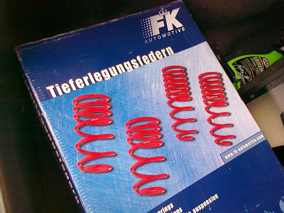 Пружины FK-Automotive — Honda Accord (7G), 2,4 л., 2007 года | тюнинг ...