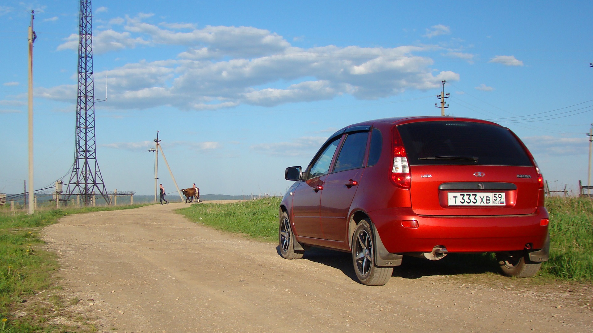 Lada Калина хэтчбек бензиновый 2011 | КАЛИНА КРАСНАЯ на DRIVE2