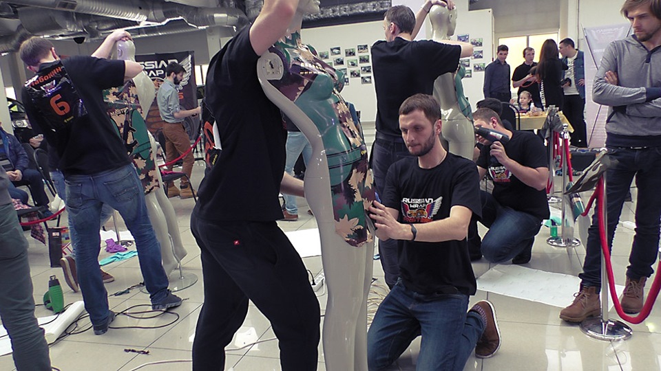 Первый чемпионат по автовинилу в Москве — Курсы Автовинила VALDEVAY на ...