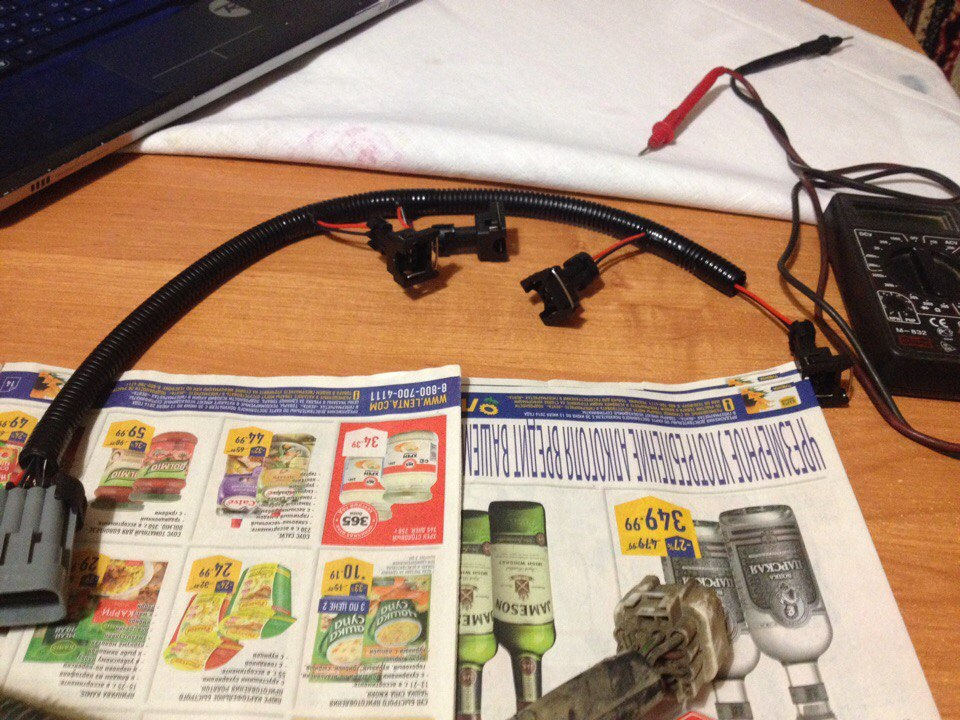 Срезаем с донора ВАЗ-разъемы. — Suzuki Vitara (1G)