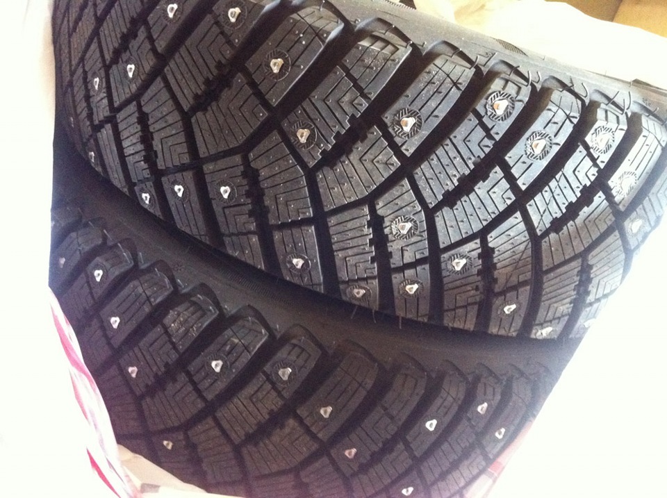 Зимняя резинка! Good Year Ultra Grip Ice Arctic. — Mitsubishi Lancer X ...