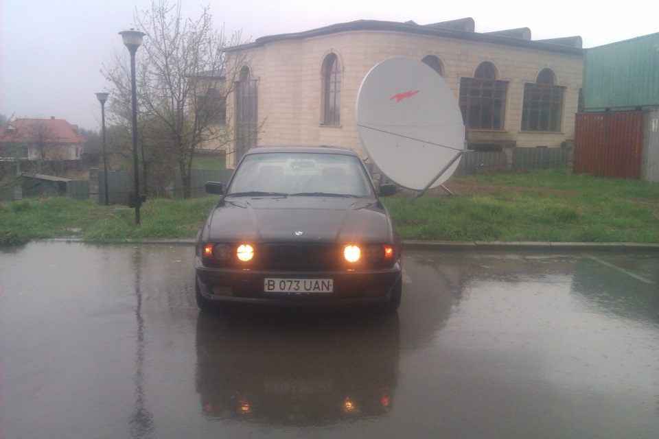 Дневные ходовые огни (ДХО) — BMW 5 series (E34), 3 л, 1990 года ...
