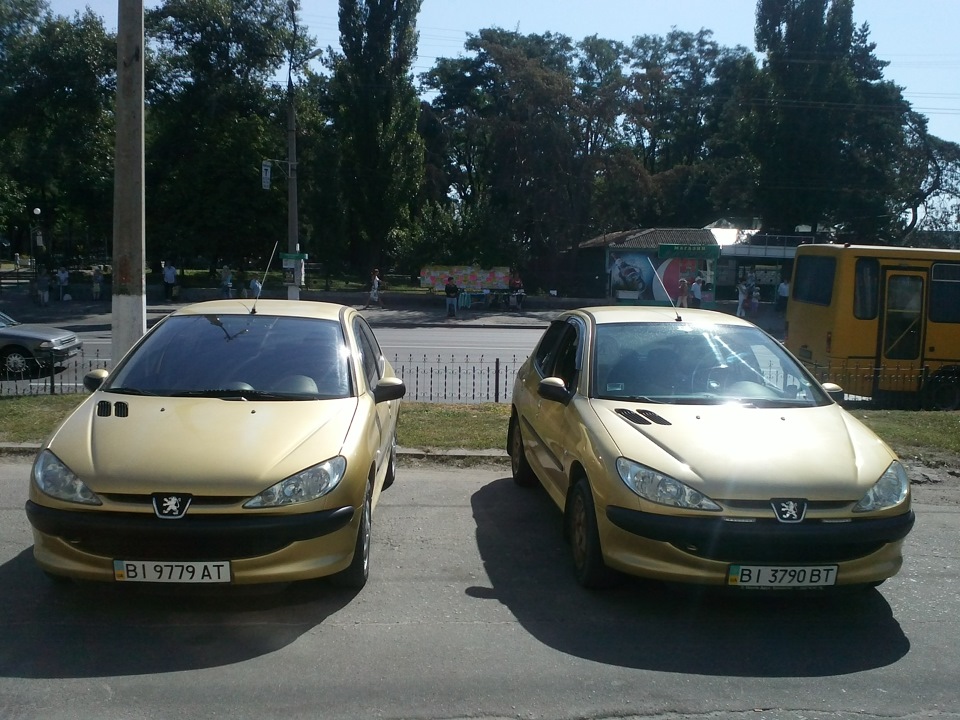Брат-близнец) — Peugeot 206, 1,4 л, 2005 года | встреча | DRIVE2