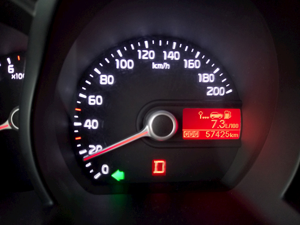 Расход топлива — KIA Picanto (2G), 1,2 л, 2013 года | наблюдение | DRIVE2