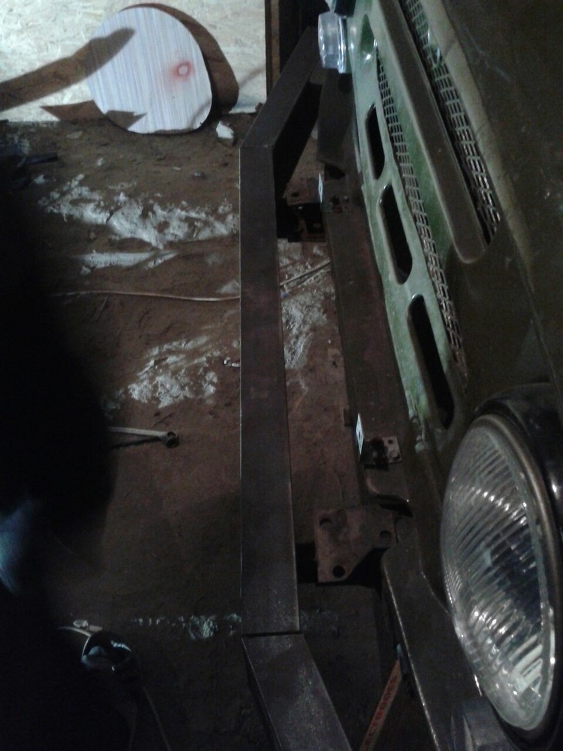 бампер из 14го швеллера на уаз — УАЗ 469, 2,4 л, 1986 года | тюнинг ...