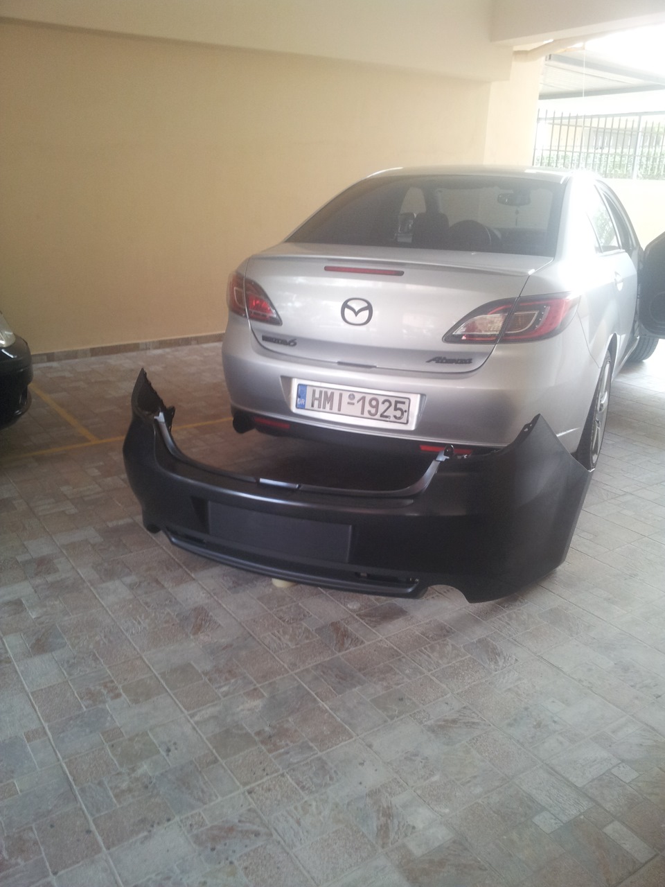 New part is here ! ( OEM Sport Bumper ) — Mazda 6 (2G) GH, 1,8 л, 2008