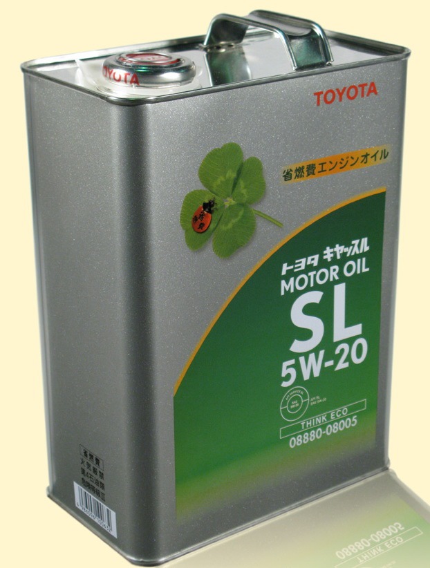 Японское масло отзывы. Тойота масло 5w20 SL зеленая канистра. Toyota Motor Oil 5w20 SL 4л. Масло Тойота 5w20 зеленая. Масло Тойота 5w20 в железной банке с пластиковой крышкой.