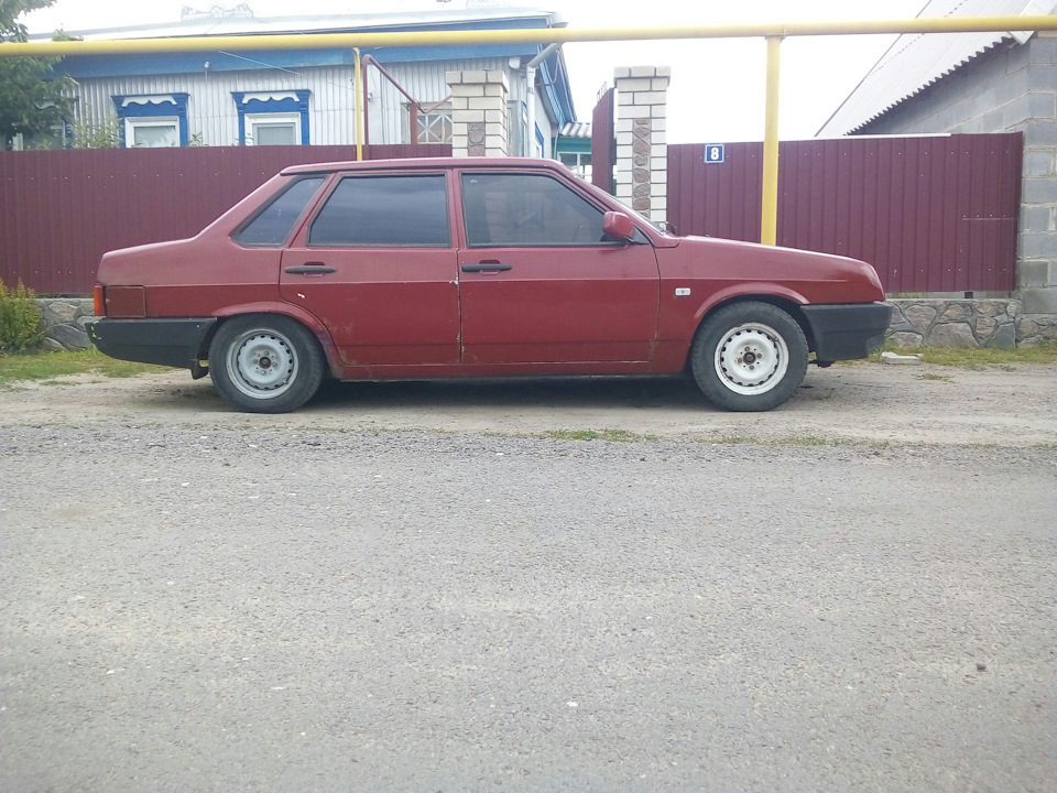 Подготовка и покраска, алкидной краской — Lada 21099, 1,5 л, 1999 года ...