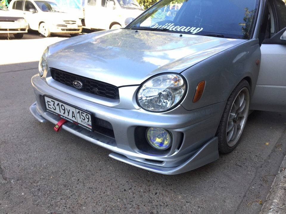 Элероны на передний бампер, на пороги ждут установки! — Subaru Impreza ...