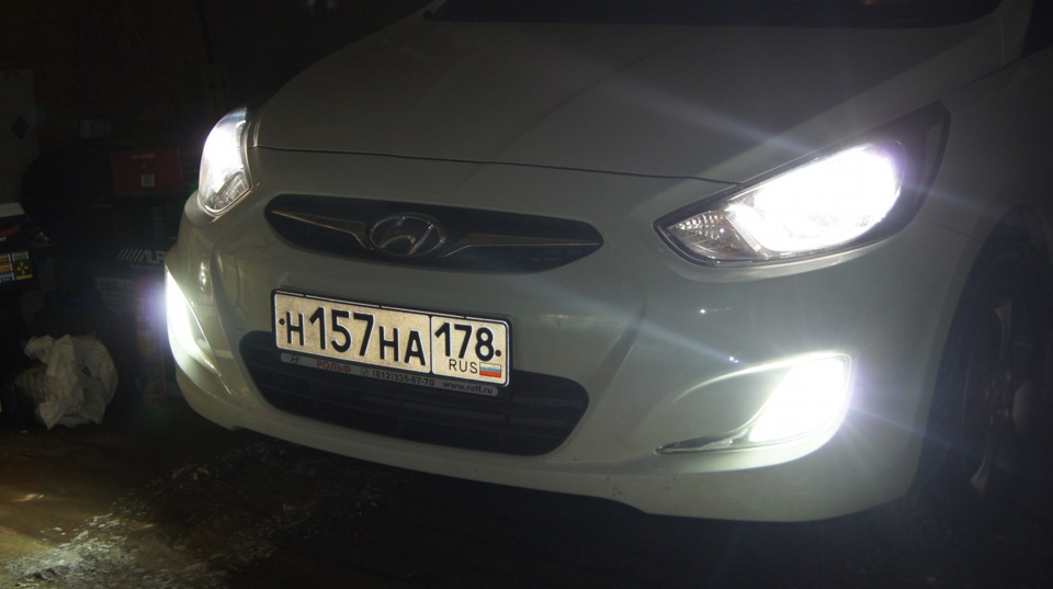 Би-ксенон установлен (будем сравнивать плюсы и минусы) — Hyundai ...
