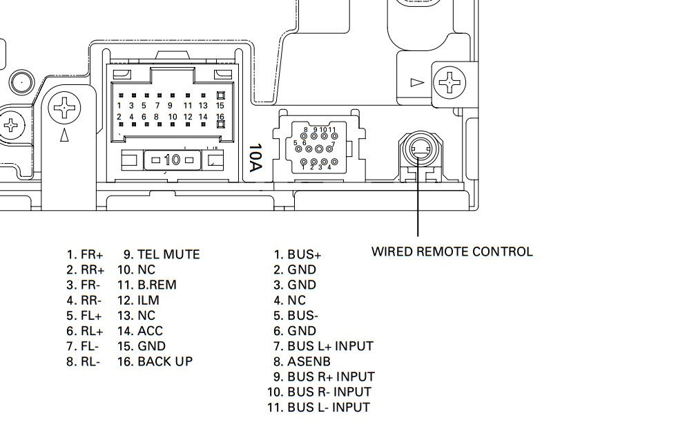 Pioneer deh 2950mp схема подключения