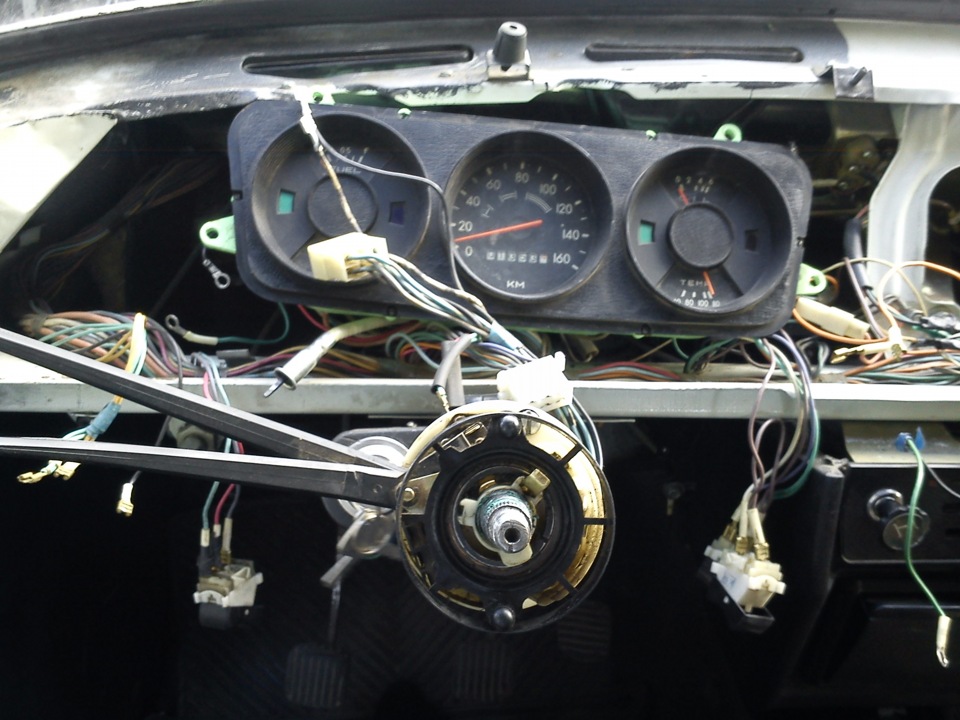 Замена панели приборов - Москвич 2140, 1,5 л, 1977 года кузовной ремонт DRIVE2
