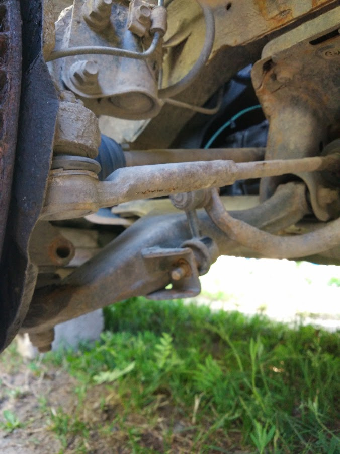 Замена пыльника ШРУСа и в последствии замена поворотного кулака ...