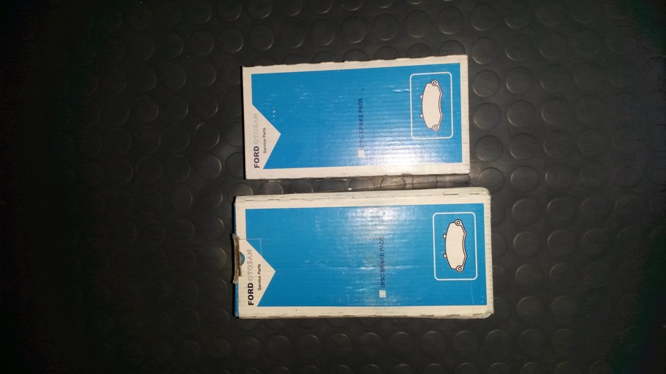 Колодки тормозные — Ford Transit (7G), 2,2 л, 2010 года | расходники ...