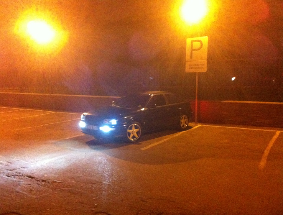 Ксенон в ПТФ — Audi Coupe (89,8B), 2,6 л, 1993 года | аксессуары | DRIVE2