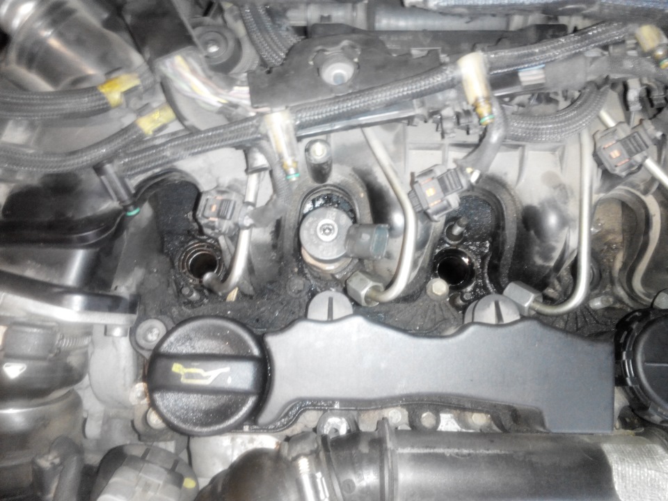 Кольца под форсунки — Peugeot 307 SW, 1,6 л, 2006 года | своими руками ...