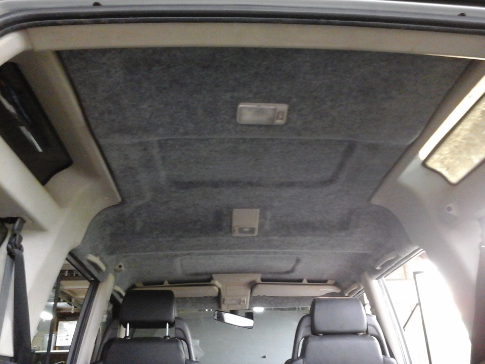 Как снять потолок land rover discovery