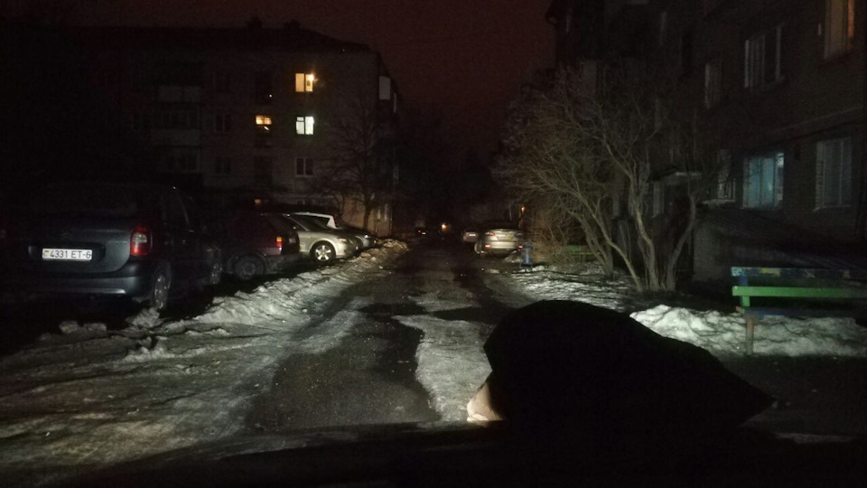 О том как светят фары ФГ-16. — Renault Laguna I, 3 л, 1999 года ...