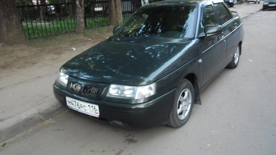 Как снять переднюю фару ВАЗ 2110 — Lada 21101, 1,6 л, 2006 года ...