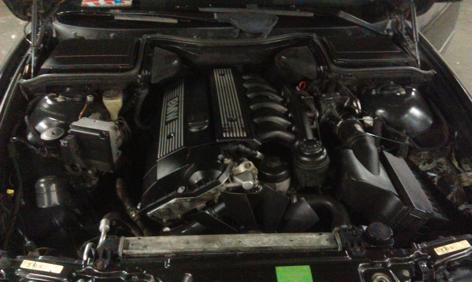 Ремонт печки, клапанной крышки, парктроники — BMW 5 series (E39), 2 л ...
