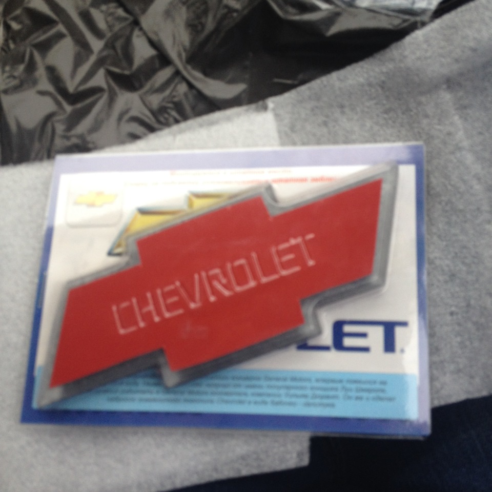 Подсветка логотипа — Chevrolet Lacetti Sedan, 1,8 л, 2004 года ...