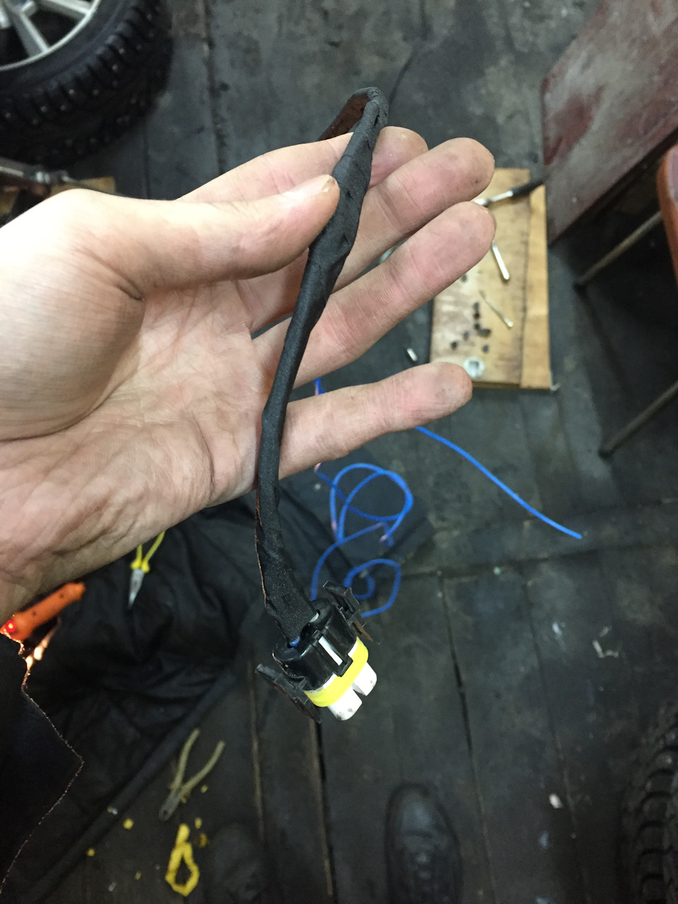 Модернизируем штатную косу ПТФ или собираем новую если у вас ПТФ вообще не было. — Skoda Octavia A7 Mk3