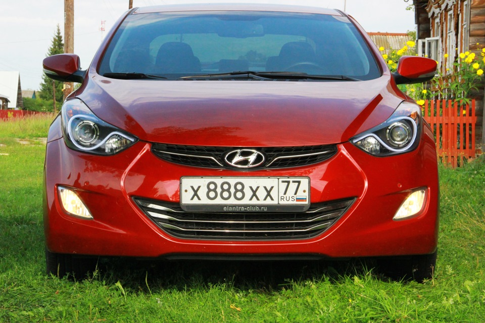 Ближний свет hyundai elantra