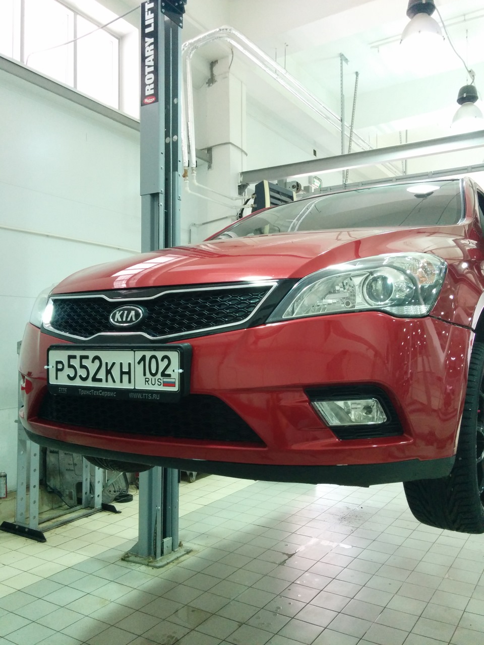 Очередная поездка к ОД — KIA Ceed (1G), 1,4 л, 2010 года | визит на ...
