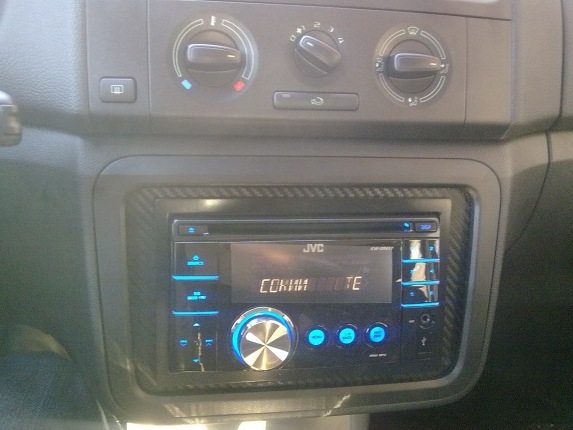 Магнитолко 2 din JVC -XR417 — Skoda Fabia Mk2, 1,4 л, 2011 года ...