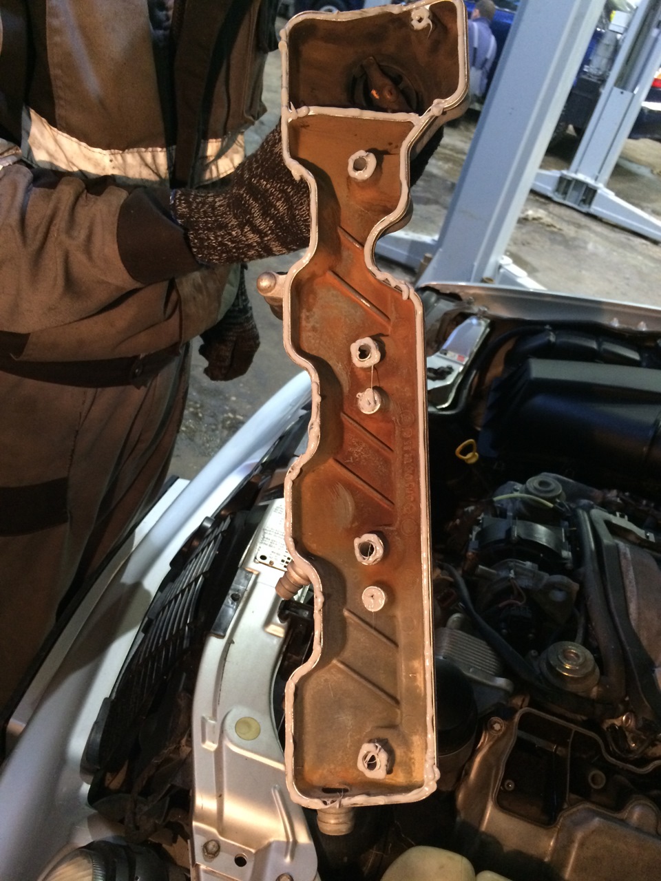 Что делать если двигатель давит масло?! — Mercedes-Benz E-class (W210 ...