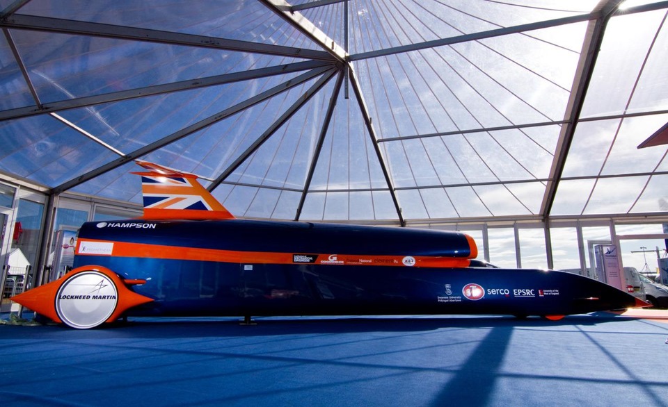 Сверхзвуковой автомобиль Bloodhound SSC