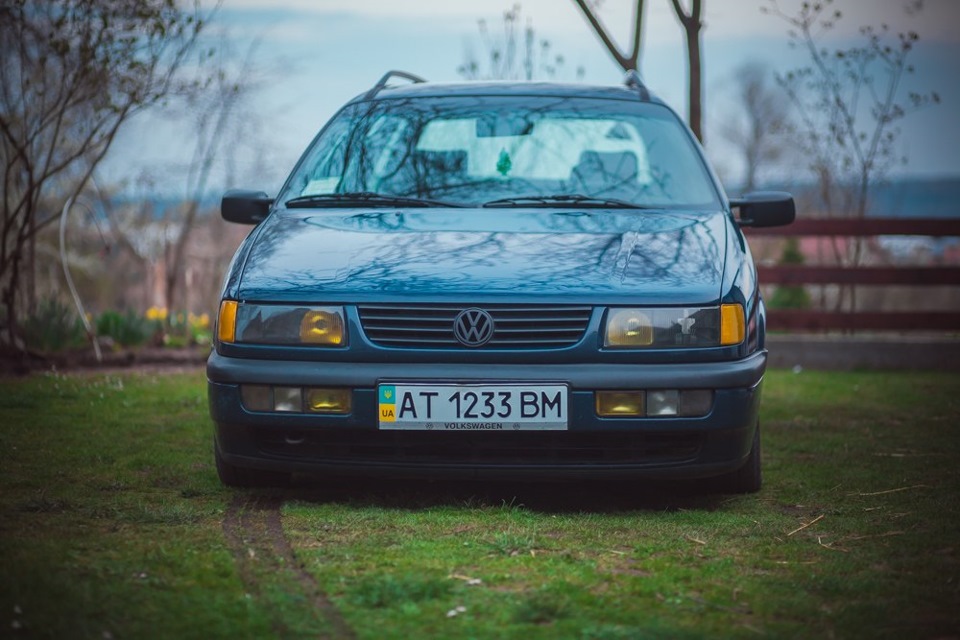 Значок в черный, замена масла. — Volkswagen Passat Variant (B4), 1,8 л ...