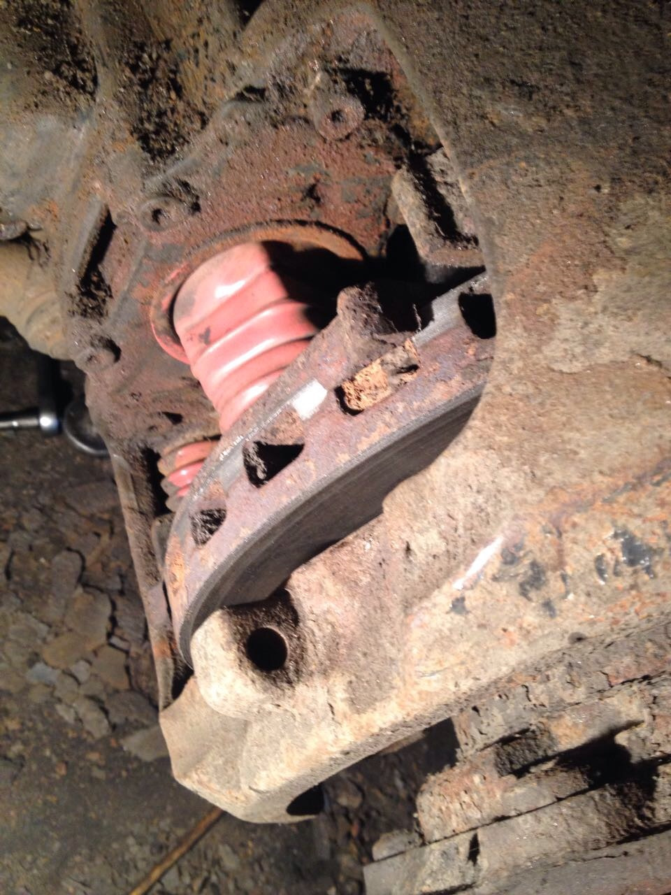 Задний супорт — ГАЗ Валдай, 4,8 л, 2007 года | поломка | DRIVE2