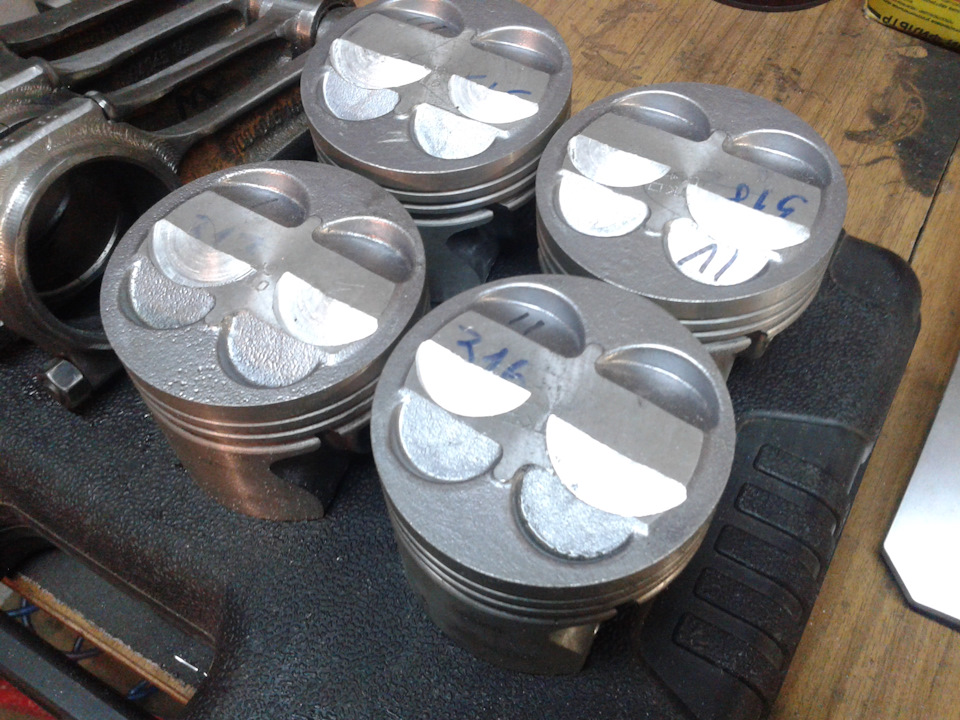 Развесовка поршней и шатунов — Lada 21063, 1,3 л, 1986 года | тюнинг ...