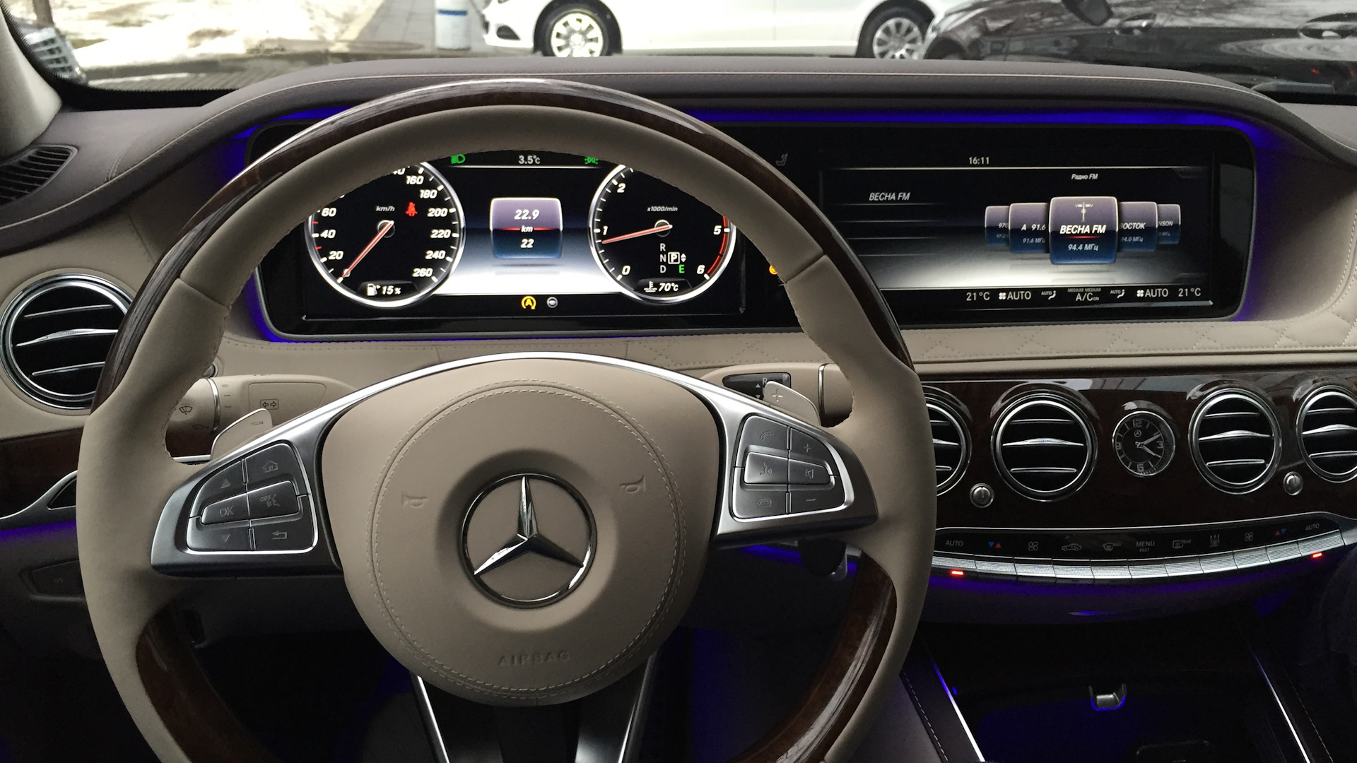 Mercedes-Benz S-Class (W222) 3.0 дизельный 2015 | Designo на DRIVE2