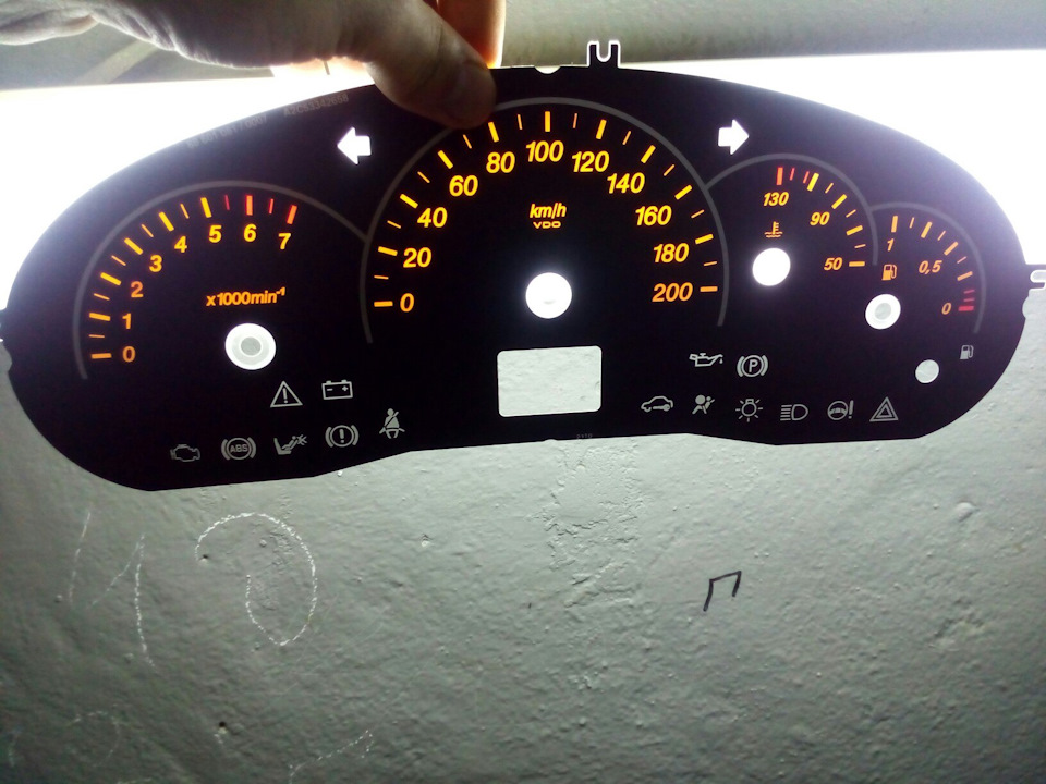 Снова Пересвет приборки и замена тросика газа — Lada Приора седан, 1,6 ...